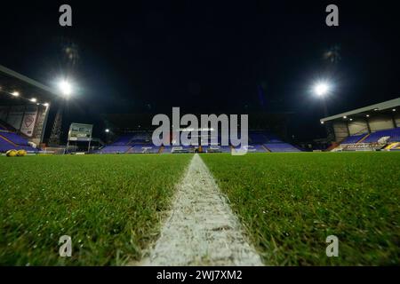 Birkenhead, Royaume-Uni. 13 février 2024. Une vue générale de Prenton Park, domicile des Tranmere Rovers avant le match de Sky Bet League 2 Tranmere Rovers vs Morecambe à Prenton Park, Birkenhead, Royaume-Uni, 13 février 2024 (photo Steve Flynn/News images) à Birkenhead, Royaume-Uni le 13/02/2024. (Photo par Steve Flynn/News images/SIPA USA) crédit : SIPA USA/Alamy Live News Banque D'Images