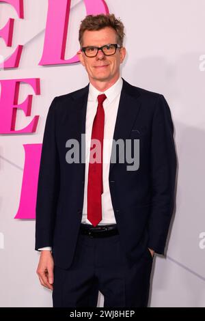 Londres, Royaume-Uni. 13 février 2023. Graham Broadbent assiste à la première européenne de Wicked Little Letters à Odeon luxe, Leicester Square, Londres. Le crédit photo devrait se lire comme suit : Matt Crossick/Empics/Alamy Live News Banque D'Images