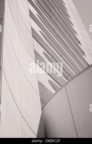 Formes & motifs & formes architecturales au MLC Centre 25 Martin place Banque D'Images