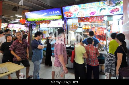 Albert Food Centre sur Queen Street à Singapour. Banque D'Images