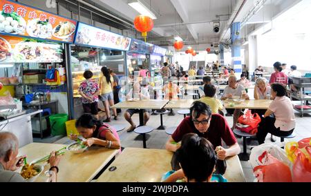 Albert Food Centre sur Queen Street à Singapour. Banque D'Images