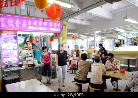 Albert Food Centre sur Queen Street à Singapour. Banque D'Images