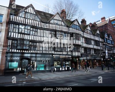 Staple Inn part-Tudor bâtiment à Holborn, ville de Londres, Royaume-Uni Banque D'Images