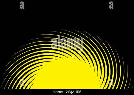 James a rayé les rainures du canon. Fond horizontal, motif vectoriel, canaux rayés. Illustration de Vecteur