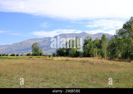 Beau paysage près de Borova dans le parc national Hotova-Dangell, Albanie Banque D'Images