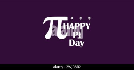 Fonds d'écran et arrière-plans Happy Pi Day que vous pouvez télécharger et utiliser sur votre smartphone, tablette ou ordinateur. Illustration de Vecteur