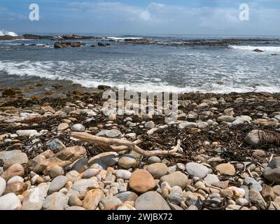 Arniston est une petite colonie balnéaire sur la côte de la région d'Overberg en Afrique du Sud Banque D'Images