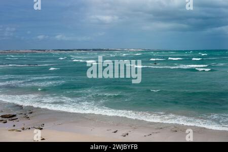 Arniston est une petite colonie balnéaire sur la côte de la région d'Overberg en Afrique du Sud Banque D'Images