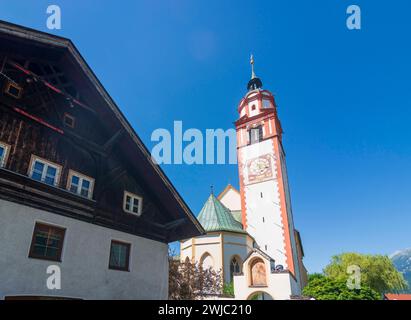 Église Basilika Michael Absam Region Hall-Wattens Tirol, Tyrol Autriche Banque D'Images