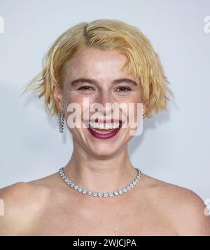 Jessie Buckley assiste à la première européenne de « Wicked Little Letters » à l'Odeon luxe Leicester Square à Londres. Banque D'Images