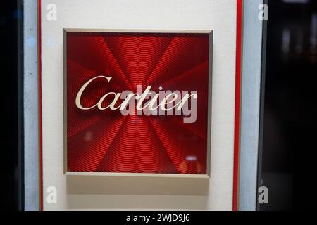 Logo/ Markenname/ marque : Cartier (nur fuer redaktionelle Verwendung. Keine Werbung. Referenzdatenbank : http://www.360-berlin.de. © Jens Knappe. B Banque D'Images