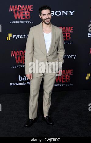 Tahar Rahim BEI der Weltpremiere des Kinofilms 'Madame Web' im Regency Village Theatre. Los Angeles, 12.02.2024 Banque D'Images