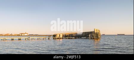 Copenhague, Danemark - Kastrup Seabaths par White Arkitekter Banque D'Images