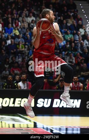 Nicolo Melli (EA7 Emporio Armani Milan) joue lors du match entre EA7 Emporio Armani Milano et Dolomiti Energia Trentino - Frecciarossa final Banque D'Images