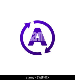 icône de mode automatique, pictogramme vectoriel Illustration de Vecteur