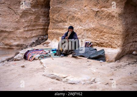 Une série de photos de personnes d'Asie du Sud-est et de Jordanie Banque D'Images