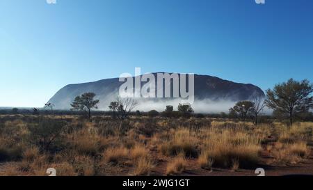 Uluru en Australie Banque D'Images