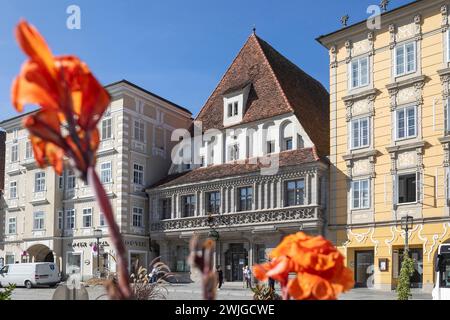 Bummerlhaus am Stadtplatz à Steyr, haute-Autriche, Autriche Banque D'Images