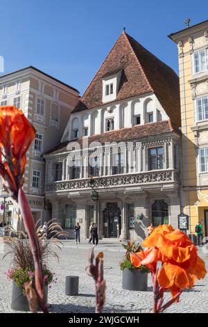 Bummerlhaus am Stadtplatz à Steyr, haute-Autriche, Autriche Banque D'Images