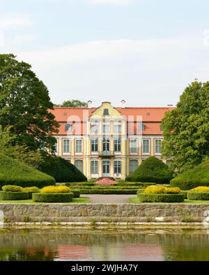 Département d'Art moderne du Musée National de Gdansk ou Palais des Abbêtes dans Oliwa Park, Gdansk, Pologne Banque D'Images