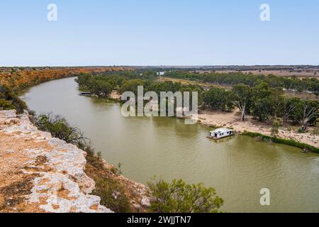 Big Bend sur la Murray River, Australie méridionale Banque D'Images