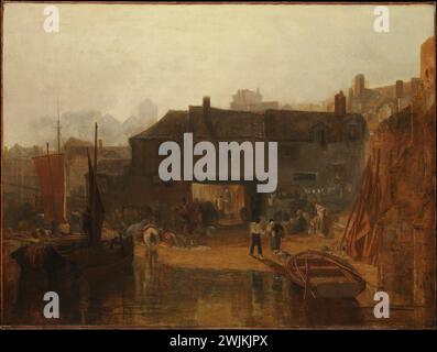 Saltash with the Water Ferry, Cornwall Joseph Mallord William Turner 1811 Banque D'Images