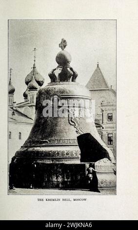 La cloche du Kremlin, Moscou de l'empire russe par Nevin Otto Winter, publiée en 1913 Banque D'Images