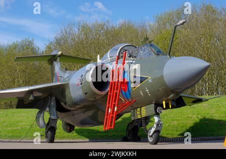 Buccaneer, S2B, XW544, Bruntingthorpe, Angleterre, Royaume-Uni,. Banque D'Images