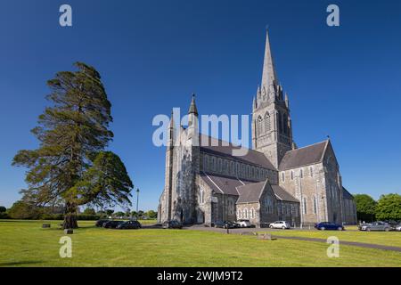 Irlande, comté de Kerry, Killarney, Cathédrale catholique romaine St Mary's achevée en 1907. Banque D'Images