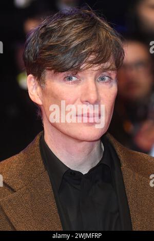 Berlin, Allemagne. 15 février 2024. L'actrice irlandaise Cillian Murphy participe au 74e Festival du film de Berlin à Berlin, en Allemagne, le jeudi 15 février 2024. Photo de Rune Hellestad/ crédit : UPI/Alamy Live News Banque D'Images