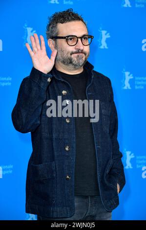 Alfonso Ruizpalacio beim Photocall zum Kinofilm la Cocina auf der Berlinale 2024 / 74. Internationale Filmfestspiele Berlin im Hotel Grand Hyatt. Berlin, 16.02.2024 *** Alfonso Ruizpalacio à l'appel photo pour le film la Cocina au Festival international du film de Berlin de la Berlinale 2024 74 à l'Hôtel Grand Hyatt Berlin, 16 02 2024 Foto:Xn.xKubelkax/xFuturexImagex cocina 4208 Banque D'Images