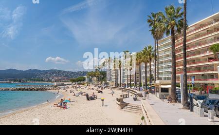 Juan le Pins près d'Antibes Banque D'Images