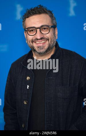 Alfonso Ruizpalacio beim Photocall zum Kinofilm la Cocina auf der Berlinale 2024 / 74. Internationale Filmfestspiele Berlin im Hotel Grand Hyatt. Berlin, 16.02.2024 *** Alfonso Ruizpalacio à l'appel photo pour le film la Cocina au Festival international du film de Berlin de la Berlinale 2024 74 à l'Hôtel Grand Hyatt Berlin, 16 02 2024 Foto:XC.xNiehausx/xFuturexImagex cocina 4242 Banque D'Images
