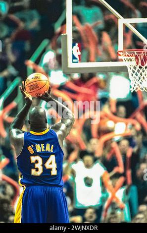Shaquille O'Neal, LA Lakers, 2000 Banque D'Images