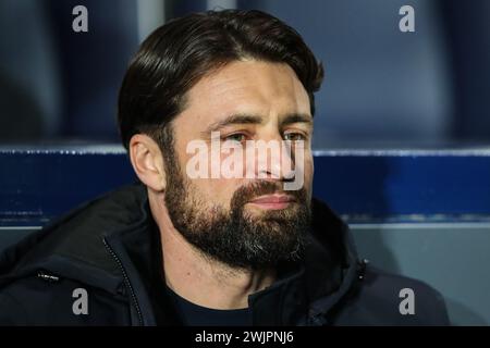 Russell Martin entraîneur de Southampton lors du Sky Bet Championship match West Bromwich Albion vs Southampton aux Hawthorns, West Bromwich, Royaume-Uni, 16 février 2024 (photo par Gareth Evans/News images) Banque D'Images