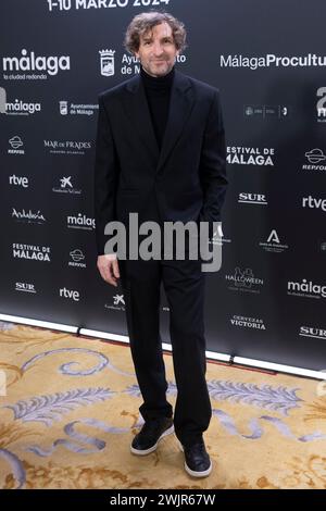 Madrid, Espagne. 15 février 2024. Julian Villagran assiste au Festival du film de Malaga 2024 Photocall au Théâtre Royal. (Photo de Nacho Lopez/SOPA images/SIPA USA) crédit : SIPA USA/Alamy Live News Banque D'Images