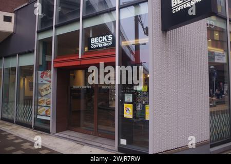 Café Beck à Kanni, Yokohama, Japon Banque D'Images