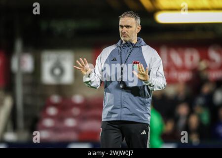 16 février 2024, Turners Cross, Cork, Irlande - League of Ireland First Division : Cork City FC 2 - Kerry FC 0 Banque D'Images