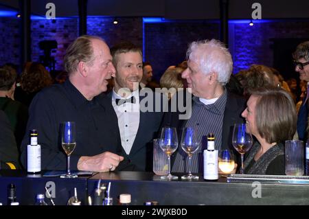 Herberd Knaup und Udo Wachtveitl BEI der ARD Blue Hour 2024 im Rahmen der Berlinale 2024 im Hotel Telegraphenamt. Berlin, 16.02.2024 *** Herberd Knaup et Udo Wachtveitl à l'ARD Blue Hour 2024 dans le cadre de la Berlinale 2024 à l'Hotel Telegraphenamt Berlin, 16 02 2024 Foto:XF.xKernx/xFuturexImagex Blue hour 4230 Banque D'Images