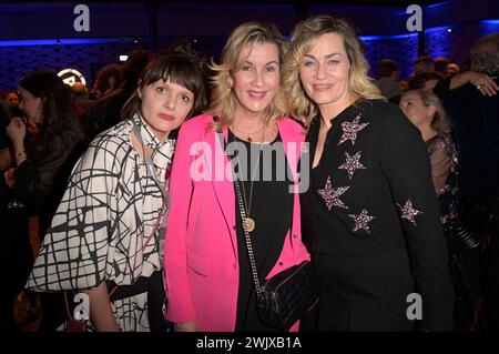 Laura Schuhrk, Alexa Maria Surholt und Gesine Cukrowski BEI der ARD Blue hour 2024 im Rahmen der Berlinale 2024 im Hotel Telegraphenamt. Berlin, 16.02.2024 *** Laura Schuhrk, Alexa Maria Surholt et Gesine Cukrowski à l'ARD Blue Hour 2024 dans le cadre de la Berlinale 2024 à l'Hotel Telegraphenamt Berlin, 16 02 2024 Foto:XF.xKernx/xFuturexImagex Blue Hour 4248 Banque D'Images