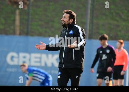 KSC-U19 assiegt FC Bayern München, Karlsruher SC A-Junioren, FCB, Karlsruhe Banque D'Images