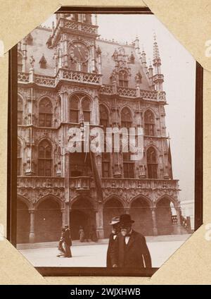 Anonyme. Album de l'exposition universelle de 1900. Belgique. 1900. Musée des Beaux-Arts de la ville de Paris, petit Palais. Année 1900, belle Epoque, exposition universelle 1900 Banque D'Images