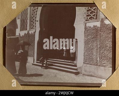 Anonyme. Album de l'exposition universelle de 1900. Maroc. 1900. Musée des Beaux-Arts de la ville de Paris, petit Palais. Année 1900, belle Epoque, exposition universelle 1900 Banque D'Images