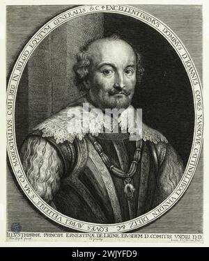 Antoine van Dyck (1599-1641) Comte de Nassau-Siegen (Hollstein 154). Eau-forte sur papier, Burin. XVIIEM XVIIème XVII XVIIème XVIIème XVIIème XVIIème XVIIème XVIIème XVIIème XVIIème XVIIème XVIIème XVI Banque D'Images