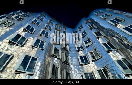 Gebäude von Frank Gehry am Landtag à Düsseldorf Banque D'Images