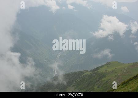 Zone alpine région himalaya du Pakistan Banque D'Images