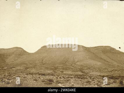 1912 Libye, Afrique, paysage - désert Banque D'Images