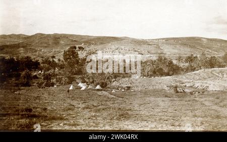 1912 Libye, Afrique, paysage - désert Banque D'Images