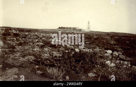 1912 Libye, Afrique, paysage - désert Banque D'Images