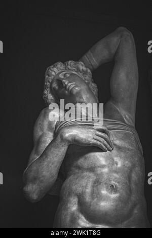 Antigua Academia de San Carlos, Mexico, Mexique, répliques de Michelangelo, 2023 Banque D'Images